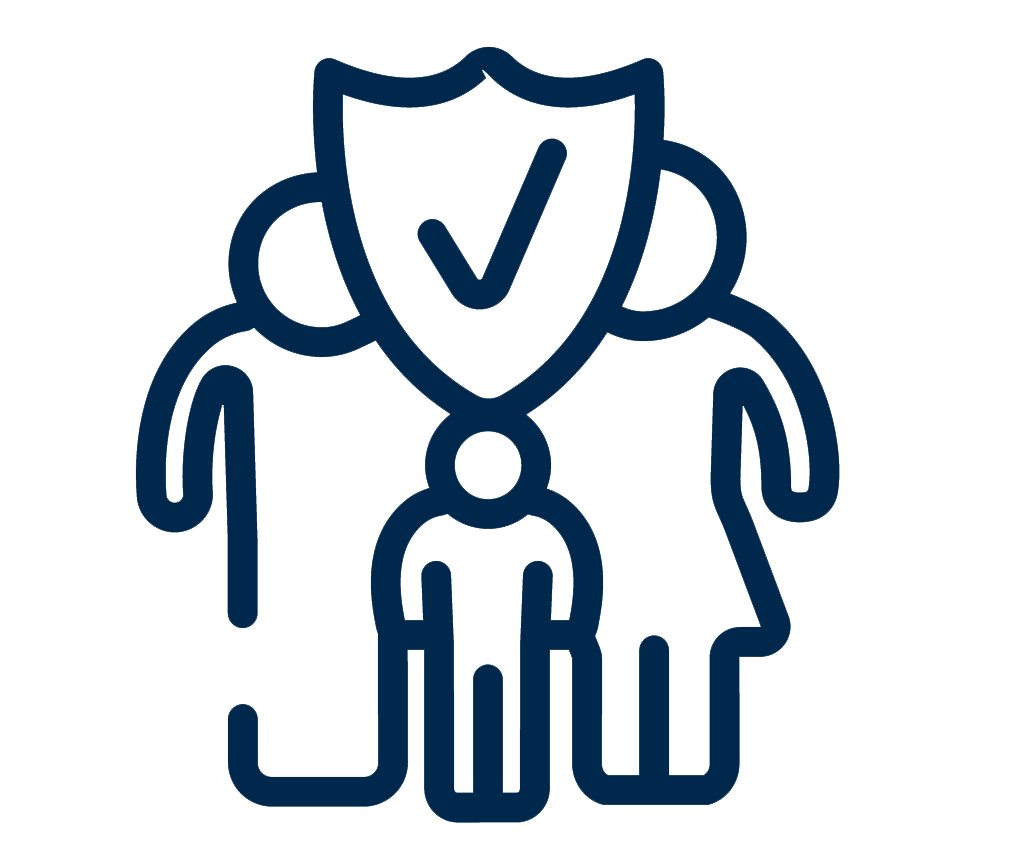 Illustration of a family