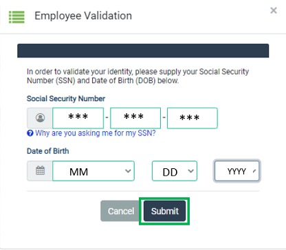 CEC Withholdings Change Validation